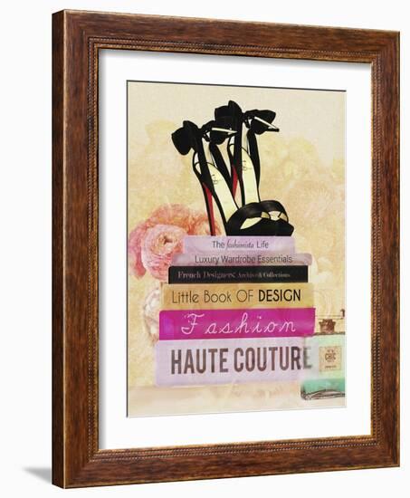 Fashionista Reads 2-Natasha Wescoat-Framed Giclee Print