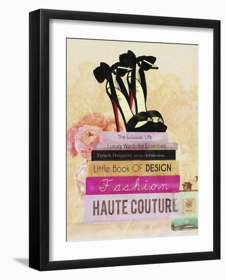 Fashionista Reads 2-Natasha Wescoat-Framed Giclee Print