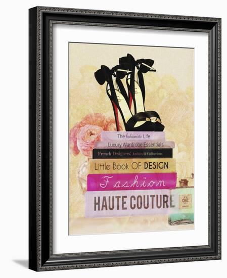 Fashionista Reads 2-Natasha Wescoat-Framed Giclee Print