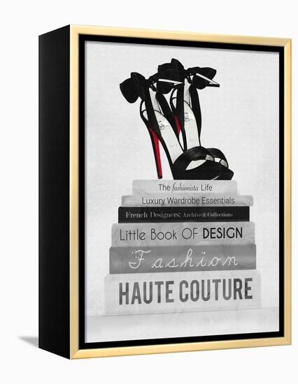 Fashionista Reads 3-Natasha Wescoat-Framed Premier Image Canvas