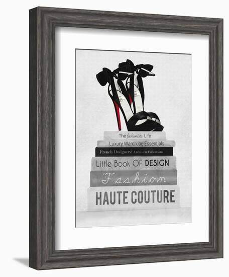 Fashionista Reads 3-Natasha Wescoat-Framed Giclee Print