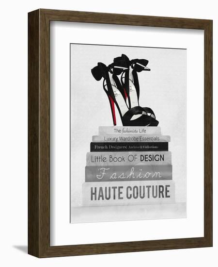 Fashionista Reads 3-Natasha Wescoat-Framed Giclee Print