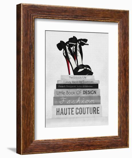 Fashionista Reads 3-Natasha Wescoat-Framed Giclee Print