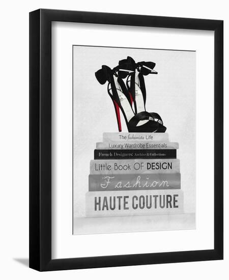 Fashionista Reads 3-Natasha Wescoat-Framed Giclee Print