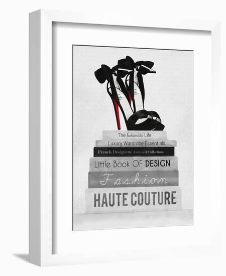 Fashionista Reads 3-Natasha Wescoat-Framed Giclee Print