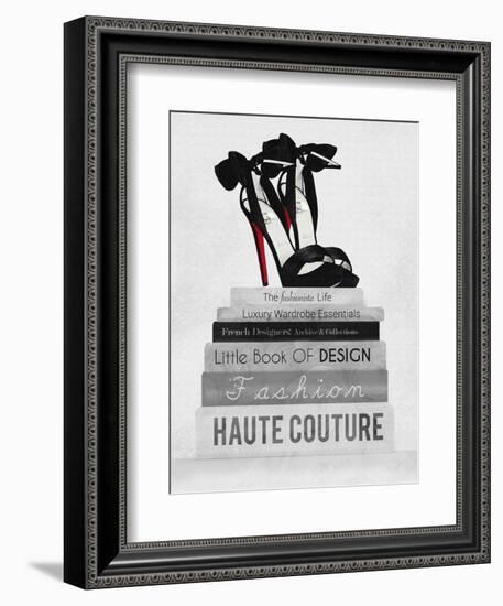 Fashionista Reads 3-Natasha Wescoat-Framed Giclee Print