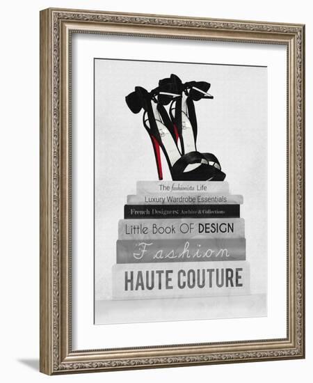 Fashionista Reads 3-Natasha Wescoat-Framed Giclee Print