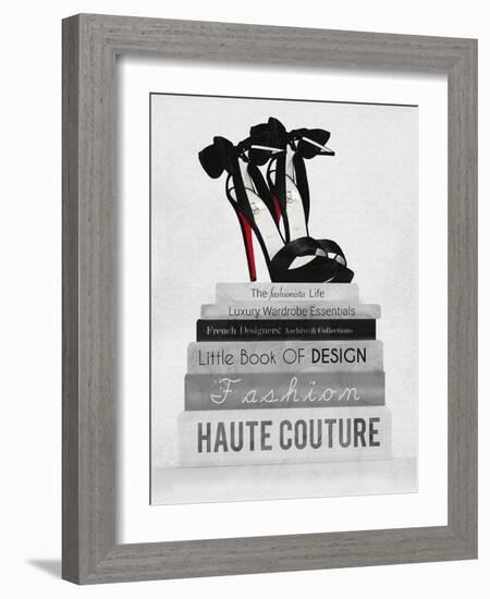 Fashionista Reads 3-Natasha Wescoat-Framed Giclee Print