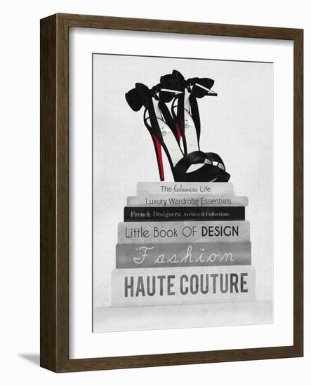 Fashionista Reads 3-Natasha Wescoat-Framed Giclee Print