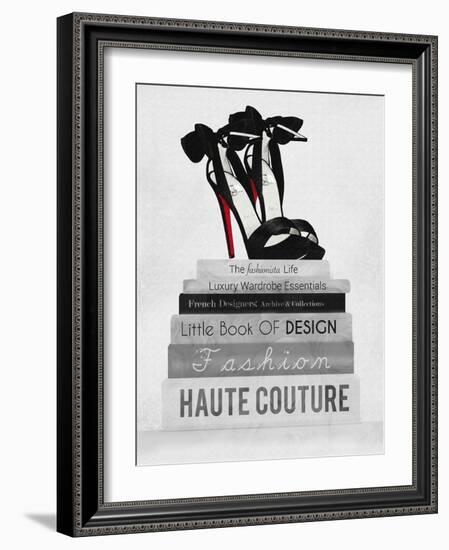 Fashionista Reads 3-Natasha Wescoat-Framed Giclee Print