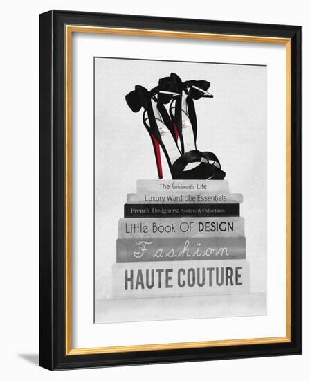 Fashionista Reads 3-Natasha Wescoat-Framed Giclee Print