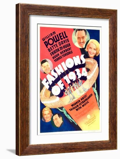 Fashions of 1934-null-Framed Art Print