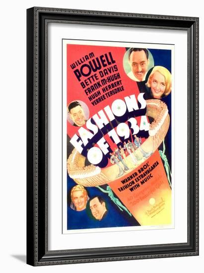 Fashions of 1934-null-Framed Premium Giclee Print
