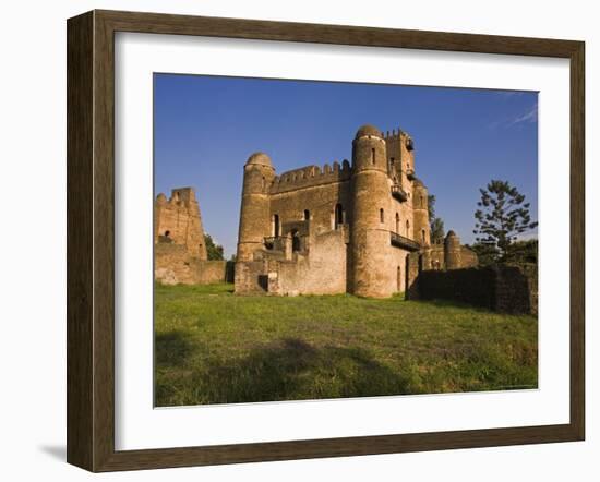 Fasiladas' Palace, the Royal Enclosure, Gonder, Ethiopia, Nortern Ethiopia, Africa-Gavin Hellier-Framed Photographic Print