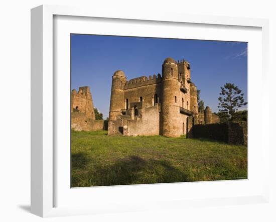 Fasiladas' Palace, the Royal Enclosure, Gonder, Ethiopia, Nortern Ethiopia, Africa-Gavin Hellier-Framed Photographic Print