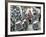 Fasnacht Carnival Costumes and Parade, Basel, Switzerland-Walter Bibikow-Framed Photographic Print