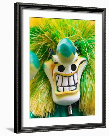 Fasnacht Carnival, Fasnacht Costume, Basel, Switzerland-Walter Bibikow-Framed Photographic Print