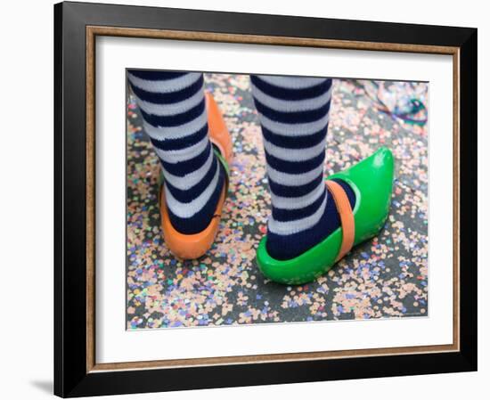 Fasnacht Carnival, Fasnacht Costume, Basel, Switzerland-Walter Bibikow-Framed Photographic Print