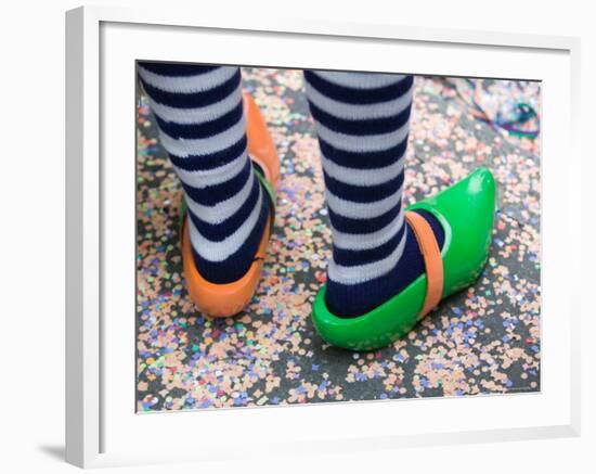 Fasnacht Carnival, Fasnacht Costume, Basel, Switzerland-Walter Bibikow-Framed Photographic Print