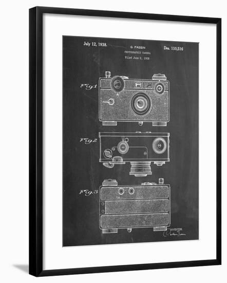 Fassin Photographic Camera Patent-null-Framed Art Print