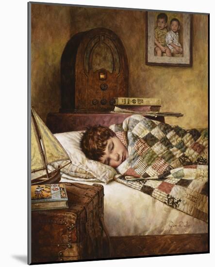 Fast Asleep-Jim Daly-Mounted Art Print