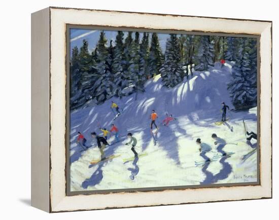 Fast Run, 2004-Andrew Macara-Framed Premier Image Canvas