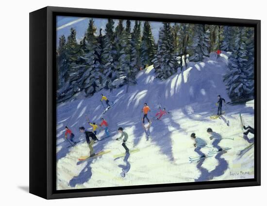 Fast Run, 2004-Andrew Macara-Framed Premier Image Canvas