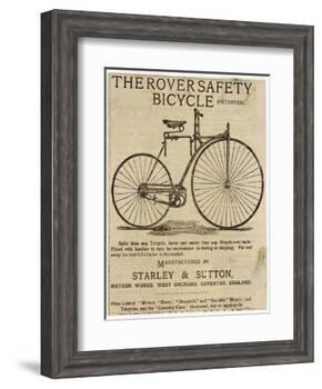 Faster and Easier Than Any Bicycle Ever Made-null-Framed Photographic Print