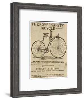 Faster and Easier Than Any Bicycle Ever Made-null-Framed Photographic Print