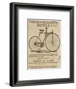 Faster and Easier Than Any Bicycle Ever Made-null-Framed Photographic Print