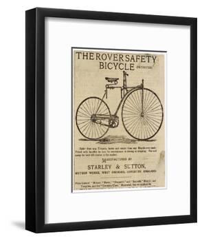 Faster and Easier Than Any Bicycle Ever Made-null-Framed Photographic Print