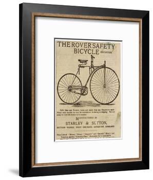 Faster and Easier Than Any Bicycle Ever Made-null-Framed Photographic Print