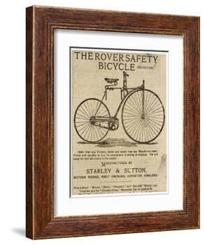 Faster and Easier Than Any Bicycle Ever Made-null-Framed Photographic Print