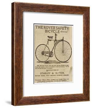 Faster and Easier Than Any Bicycle Ever Made-null-Framed Photographic Print