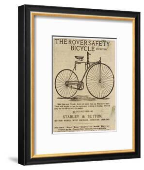 Faster and Easier Than Any Bicycle Ever Made-null-Framed Photographic Print