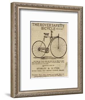 Faster and Easier Than Any Bicycle Ever Made-null-Framed Photographic Print