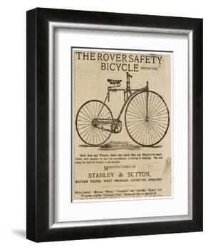 Faster and Easier Than Any Bicycle Ever Made-null-Framed Photographic Print