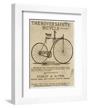 Faster and Easier Than Any Bicycle Ever Made-null-Framed Photographic Print