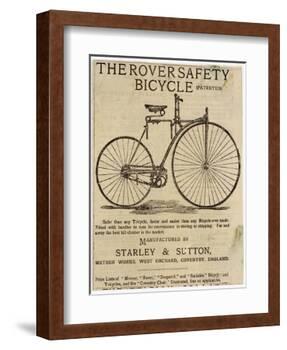 Faster and Easier Than Any Bicycle Ever Made-null-Framed Photographic Print