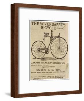Faster and Easier Than Any Bicycle Ever Made-null-Framed Photographic Print