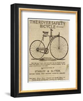 Faster and Easier Than Any Bicycle Ever Made-null-Framed Photographic Print