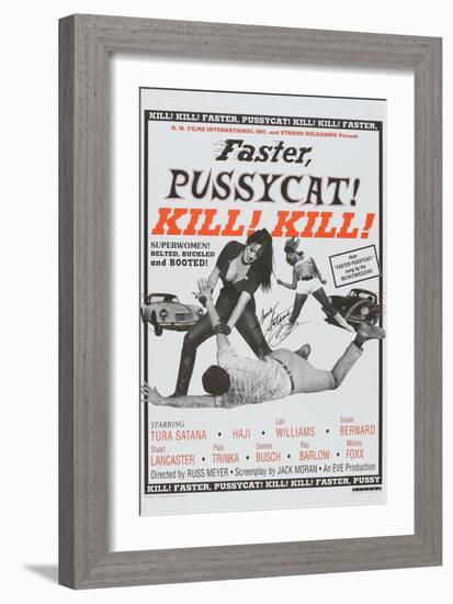 Faster, Pussycat! Kill! Kill!, 1965-null-Framed Art Print