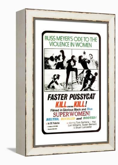 Faster, Pussycat! Kill! Kill!, Tura Satana, 1965-null-Framed Premier Image Canvas