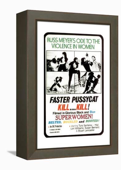 Faster, Pussycat! Kill! Kill!, Tura Satana, 1965-null-Framed Premier Image Canvas