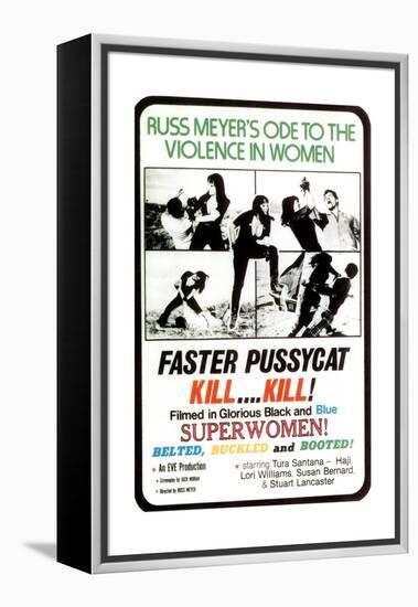 Faster, Pussycat! Kill! Kill!, Tura Satana, 1965-null-Framed Premier Image Canvas