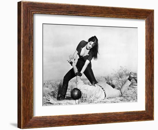 Faster, Pussycat! Kill! Kill!, Tura Satana, Paul Trinka, 1965-null-Framed Photo