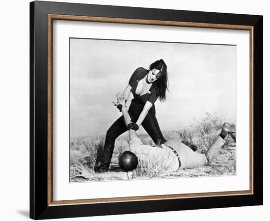 Faster, Pussycat! Kill! Kill!, Tura Satana, Paul Trinka, 1965-null-Framed Photo