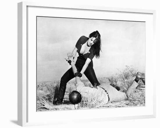 Faster, Pussycat! Kill! Kill!, Tura Satana, Paul Trinka, 1965-null-Framed Photo