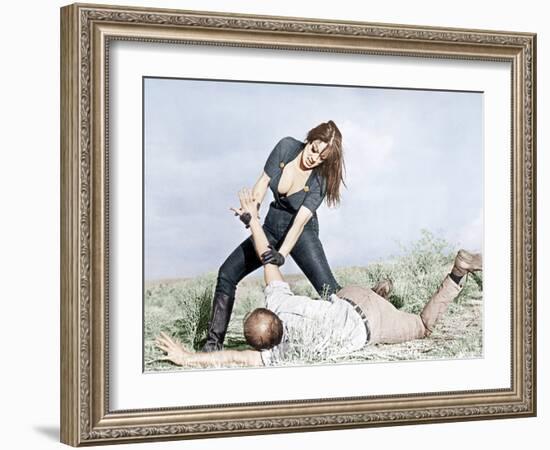 Faster, Pussycat! Kill! Kill!, Tura Satana, Paul Trinka, 1965-null-Framed Photo