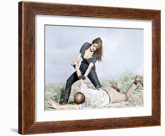 Faster, Pussycat! Kill! Kill!, Tura Satana, Paul Trinka, 1965-null-Framed Photo